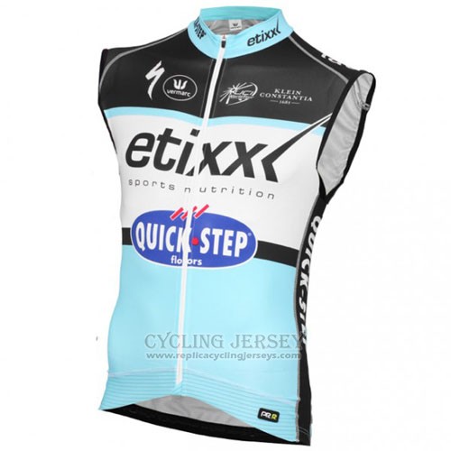 2016 Wind Vest Etixx Quick Step Black and Bluee